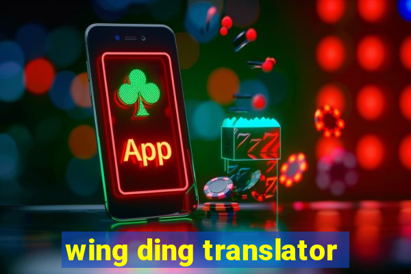 wing ding translator